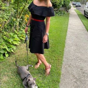 Off shoulder Saks Fifth Ave dress